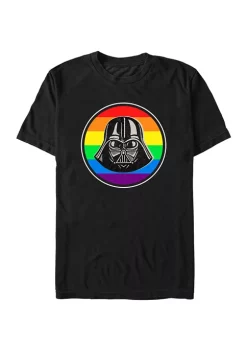 Cheap ⭐ Star Wars Vader Pride Badge Graphic T-Shirt 😀 -Star Wars Sales Shop Belk 68