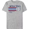 Promo 😉 Star Wars Big & Tall Millennium Falcon V2 Graphic T-Shirt 🤩