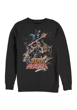 Coupon ๐ฅฐ Star Wars Stand And Fight Graphic Crew Fleece Sweatshirt ๐คฉ