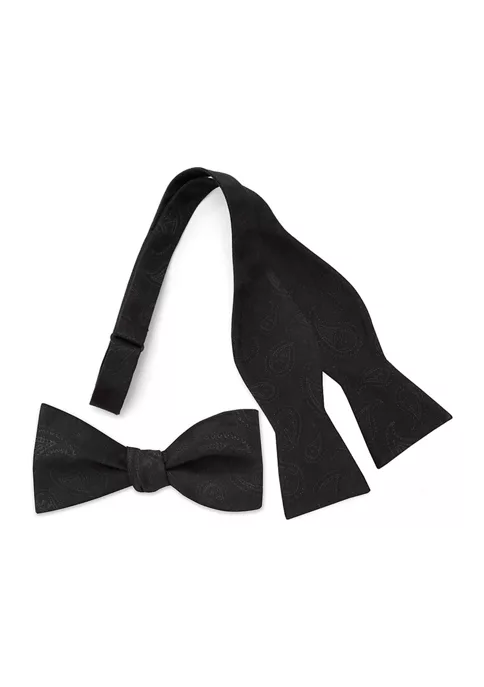 Budget ✨ Star Wars Vader Paisley Black Bow Tie 🎁 3 Budget ✨ Star Wars Vader Paisley Black Bow Tie 🎁