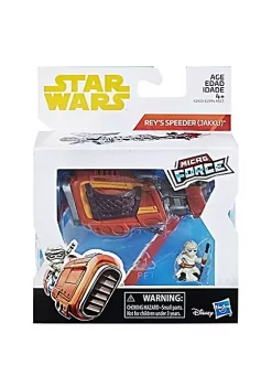 Buy 🤩 Star Wars Micro Force Rey with Speeder Bike Action Figure 🔔 -Star Wars Sales Shop Belk 789