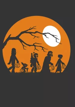 Buy 🥰 Star Wars Big & Tall The Haunt Graphic T-Shirt ❤️ -Star Wars Sales Shop Belk 801