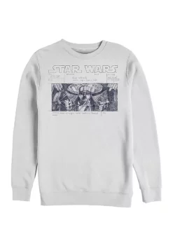 Cheap 😀 Star Wars Dstar Run Graphic Crew Fleece Sweatshirt 👏