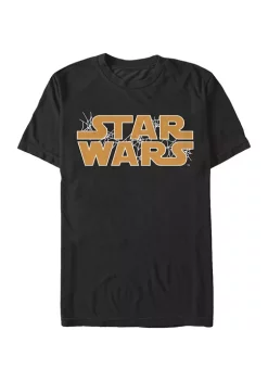 New 😀 Star Wars Big & Tall Web Logo Graphic T-Shirt ❤️
