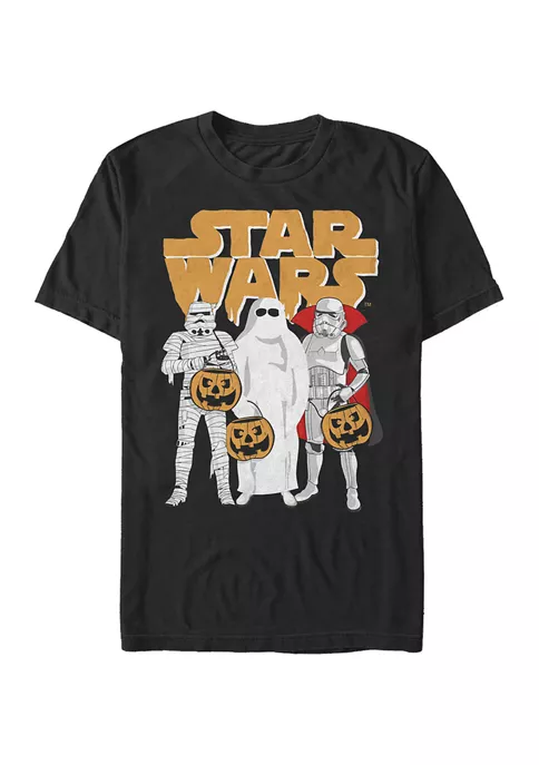 Cheap 🤩 Star Wars Big & Tall Trick or Treat Graphic T-Shirt ✔️ 3 Cheap 🤩 Star Wars Big & Tall Trick or Treat Graphic T-Shirt ✔️