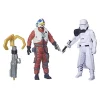 Best Sale 😉 Star Wars: The Force Awakens 3.75 Inch 2 Pack Snap Wexley and First Order Snowtrooper Officer 🛒 -Star Wars Sales Shop Belk 857