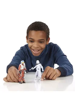 Best Sale 😉 Star Wars: The Force Awakens 3.75 Inch 2 Pack Snap Wexley and First Order Snowtrooper Officer 🛒 -Star Wars Sales Shop Belk 859