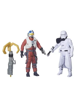 Best Sale 😉 Star Wars: The Force Awakens 3.75 Inch 2 Pack Snap Wexley and First Order Snowtrooper Officer 🛒 -Star Wars Sales Shop Belk 862