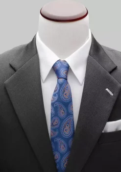 Discount 💯 Star Wars BB-8 Blue Paisley Tie 👏 11 Discount 💯 Star Wars BB-8 Blue Paisley Tie 👏 -Star Wars Sales Shop Belk 882