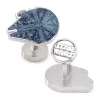 Cheapest 🛒 Star Wars Millennium Falcon Blueprint Blue Cufflinks 🥰 1 Cheapest 🛒 Star Wars Millennium Falcon Blueprint Blue Cufflinks 🥰 -Star Wars Sales Shop Belk 89