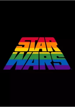 Budget 🎁 Star Wars Perspective Rainbow Logo Graphic T-Shirt ⭐ -Star Wars Sales Shop Belk 899