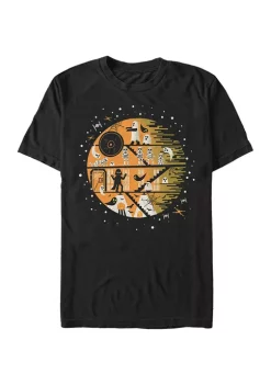 Brand new ✨ Star Wars Big & Tall Death Star Haunt Graphic T-Shirt ❤️ -Star Wars Sales Shop Belk 912