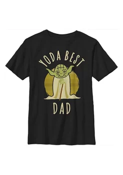 Best Pirce 🔥 Star Wars Best Dad Yoda Says Graphic T-Shirt 😍 -Star Wars Sales Shop Belk 916