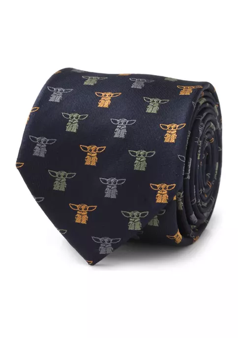 Coupon 💯 Star Wars The Child Navy Tie ✨ 6 Coupon 💯 Star Wars The Child Navy Tie ✨ - Image 4