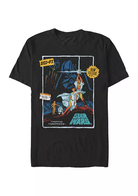 Wholesale ⌛ Star Wars Big & Tall Vintage VHS Graphic T-Shirt 🔥 3 Wholesale ⌛ Star Wars Big & Tall Vintage VHS Graphic T-Shirt 🔥