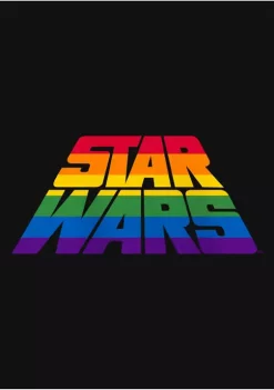 Wholesale ✔️ Star Wars Perspective Rainbow Logo Graphic T-Shirt ✔️ -Star Wars Sales Shop Belk 936