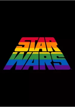 Deals 😍 Star Wars Perspective Rainbow Logo Graphic T-Shirt 🛒 -Star Wars Sales Shop Belk 974